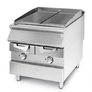 Grills pro 600 : pierre de lave / charbon / vapeur