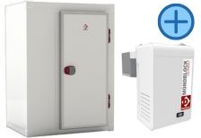 Chambres froides compltes avec groupe positif