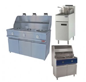 Friteuses sur coffre lectrique ou gaz