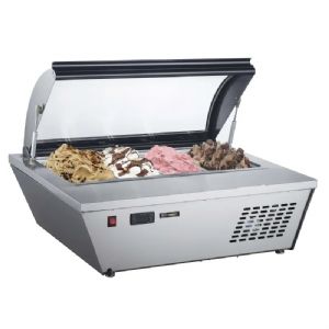 Vitrines  glace de comptoir -  poser