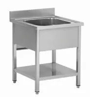 Plonges inox 1 bac