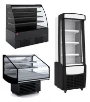 Vitrines libre service ouverte