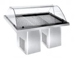 Vitrines et étals à poissons