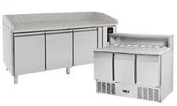 Meuble à pizza professionnel