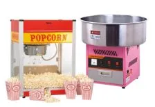 Machines à pop-corn et barbe à papa Machines à pop-corn et barbe à papa