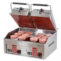 Clam grill steak avec presse Clam grill steak avec presse