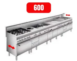 Ligne de cuisson 600 Ligne de cuisson 600
