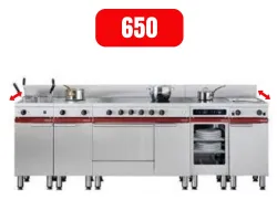 Ligne de cuisson 650 Ligne de cuisson 650