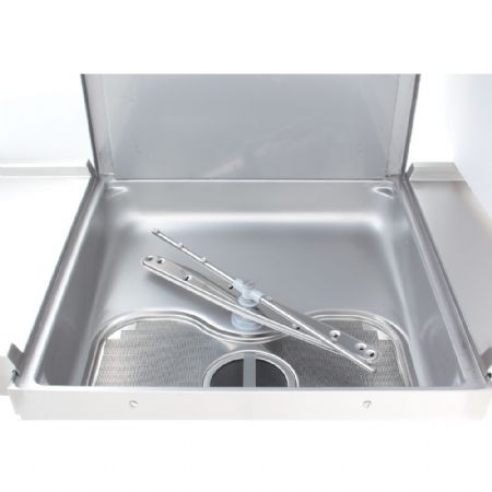 Lave-vaisselle professionnel capot panier 500x500 mm doseur de produit de rinçage - Diamond Promo - 015-25D/6