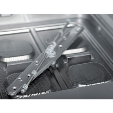 Lave-verres professionnel panier carré 450x450 mm avec doseur de produit de rinçage - Diamond Promo - 046D/6