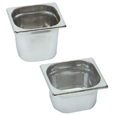 Bac gastronorm en acier inox 1 litre - Diamond - 1/6-65