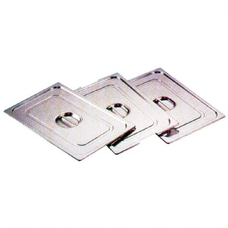 Couvercle inox avec poignée standard 1/6 - Diamond - 1/6-C