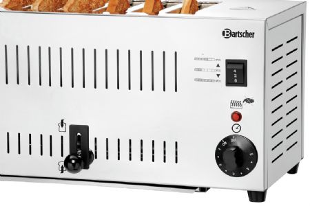 Toaster Grille-pain TS60 6 fentes avec sélecteur - Bartscher - 100197