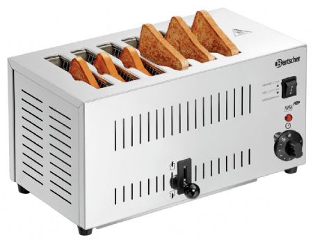 Toaster Grille-pain TS60 6 fentes avec sélecteur - Bartscher - 100197