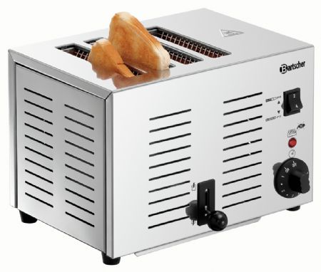 Toaster Grille-pain TS40 4 tranches 300x250x220 mm - Bartscher - 100292