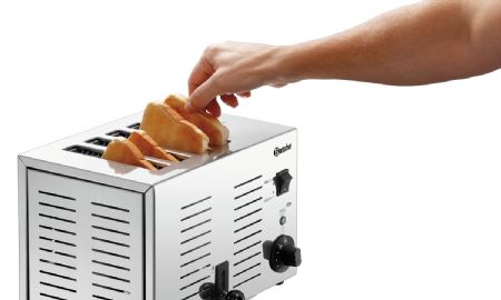 Toaster Grille-pain TS40 4 tranches 300x250x220 mm - Bartscher - 100292