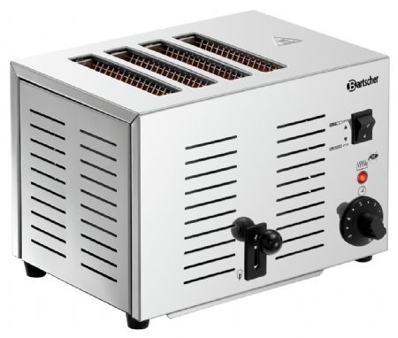 Toaster Grille-pain TS40 4 tranches 300x250x220 mm - Bartscher - 100292
