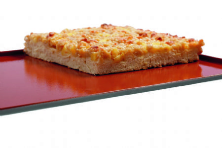 Plaque de cuisson en aluminium avec revtement - 433x333x10 mm