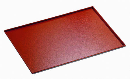 Plaque de cuisson en aluminium avec revtement - 433x333x10 mm