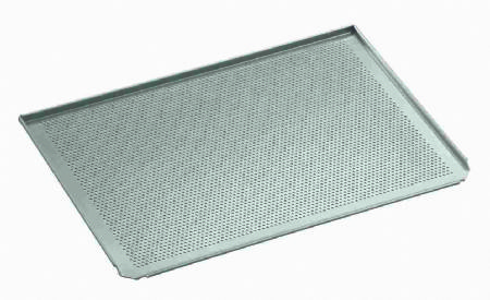 Plaque perfore en aluminium - 433x333x10 mm