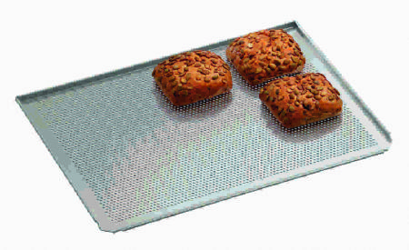 Plaque perfore en aluminium - 433x333x10 mm