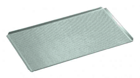 Plaque perfore en aluminium GN 1/1- 530x325x10 mm