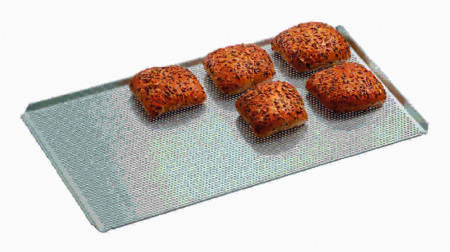 Plaque perfore en aluminium GN 1/1- 530x325x10 mm