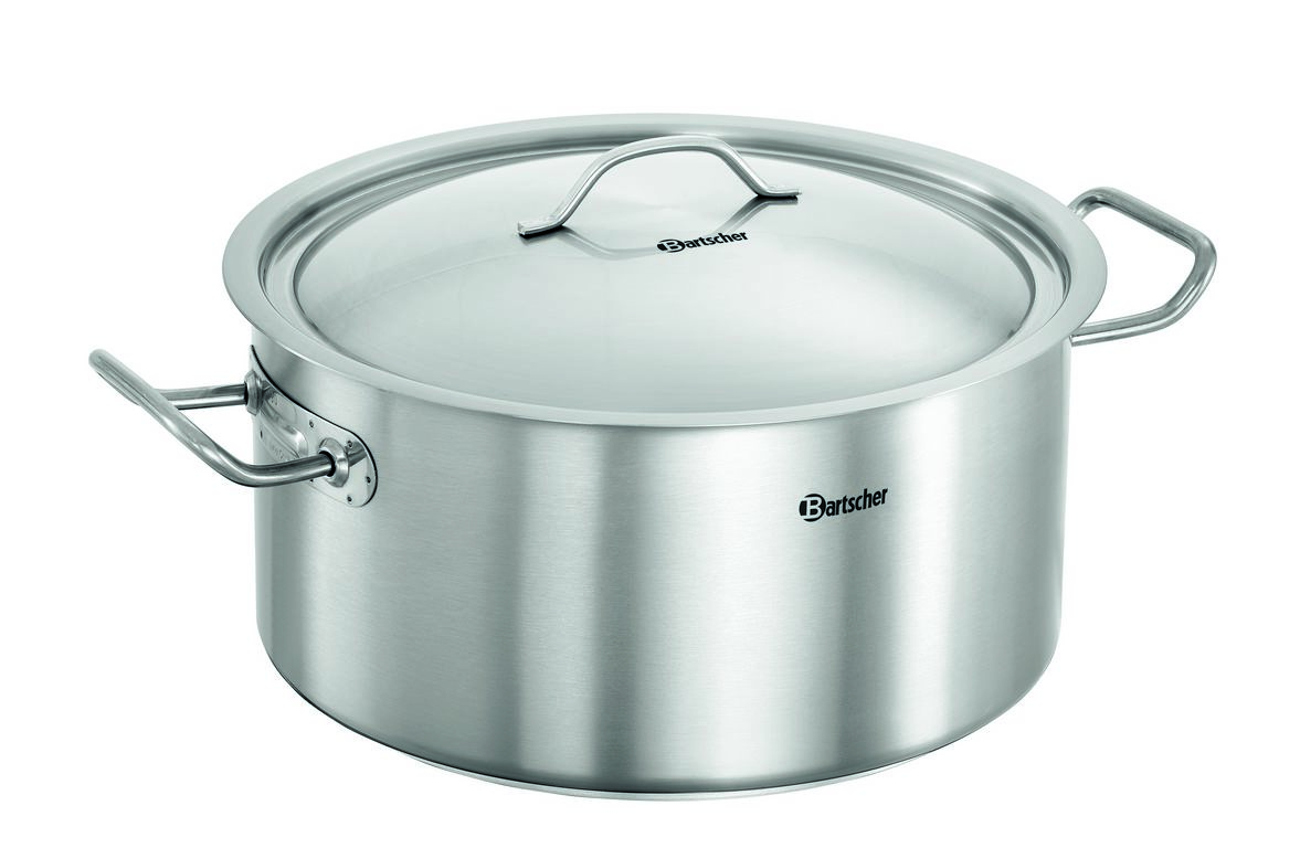 Marmite inox avec couvercle - 10,4 litres - 430x320x220 mm