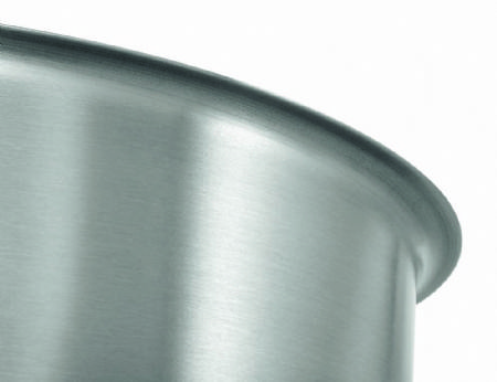Casserole inox avec couvercle 6,7 litres - 485x265x200 mm
