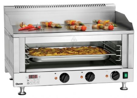 Salamandre grill 6640 avec plafond mobile et 2 niveaux, 720x560x460 mm - Bartscher - 100533