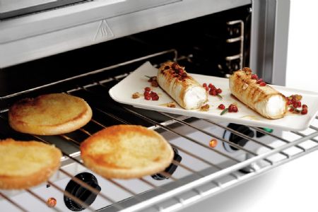 Salamandre grill 6640 avec plafond mobile et 2 niveaux, 720x560x460 mm - Bartscher - 100533