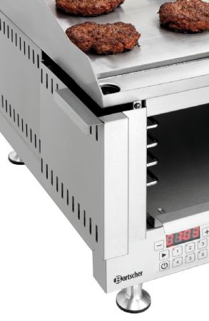 Salamandre grill 6640 avec plafond mobile et 2 niveaux, 720x560x460 mm - Bartscher - 100533