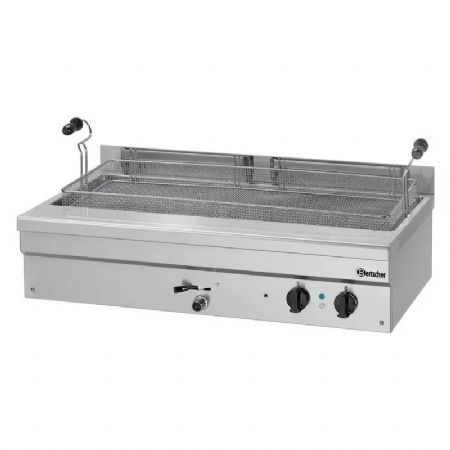 Friteuse beignets lectrique triphas  poser 1 cuve 35 L - 1095x600x340 mm