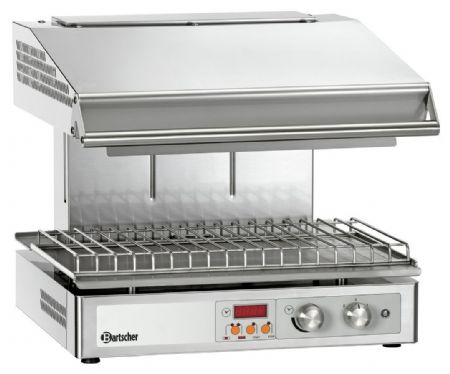 Salamandre Hi-Light-Lift 600-2Z Gaz 2 zones de chauffage 4,5 kW 580x590x515 mm - Bartscher - 101546