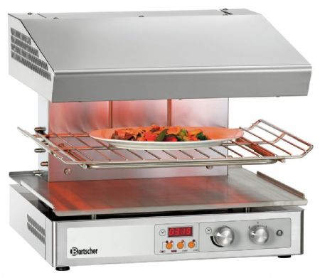 Salamandre Hi-Light 600-2Z Électrique 590x550x515 mm - Bartscher - 101548