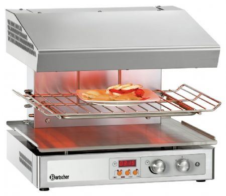 Salamandre Hi-Light 600-2Z Électrique 590x550x515 mm - Bartscher - 101548