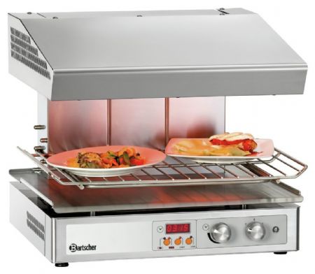 Salamandre Hi-Light 600-2Z Électrique 590x550x515 mm - Bartscher - 101548