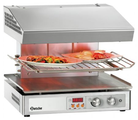 Salamandre Hi-Light 600-2Z Électrique 590x550x515 mm - Bartscher - 101548