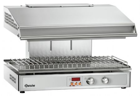Salamandre Hi-Light-Lift 700-2Z 5,3 kW 2 zones de chauffe 745x590x515 mm - Bartscher - 101554