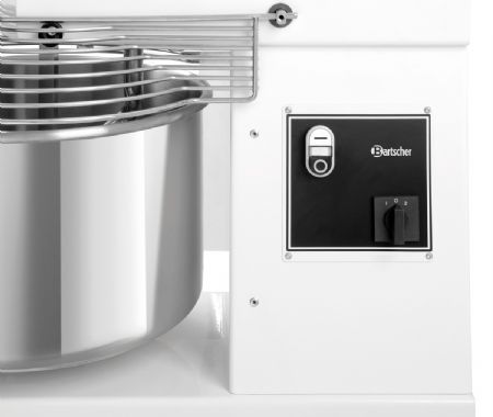 Pétrin professionnel 2 vitesses 41 litres cuve inox fixe - Bartscher - 101834