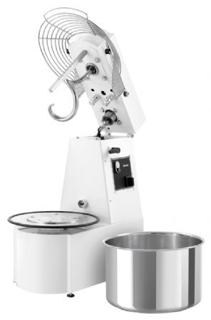 Pétrin professionnel avec cuve extractible de 32 litres, 2 vitesses et capacité de 25 kg - Bartscher - 101835