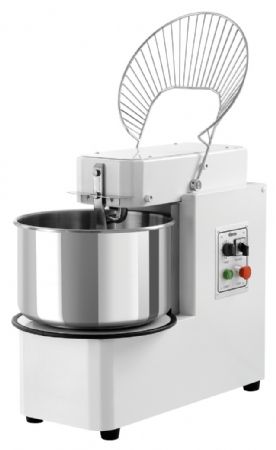 Pétrin professionnel avec cuve extractible de 30 litres, 1 vitesse et capacité 18 kg - Bartscher - 101841