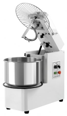 Pétrin professionnel avec cuve extractible de 30 litres, 1 vitesse et capacité 18 kg - Bartscher - 101841
