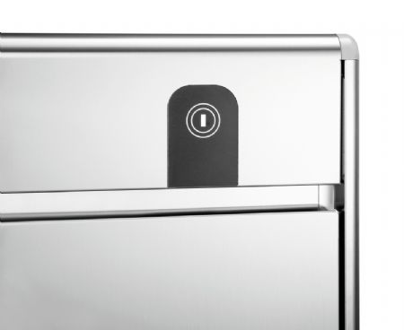 Machine à Glaçons PRO Q 26 à palettes avec réserve de 26 kg et production de 26 kg/24h - Bartscher - 104304