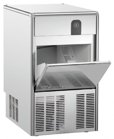 Machine à Glaçons PRO Q 26 à palettes avec réserve de 26 kg et production de 26 kg/24h - Bartscher - 104304