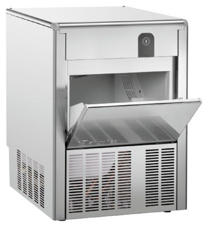 Machine à Glaçons PRO Q 46 à palettes avec réserve de 46 kg - Bartscher - 104306