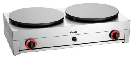 Crêpière 2CP400G Gaz 2 plaques de 40 cm - Bartscher - 1043623