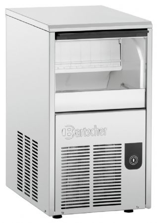 Machine à Glaçons PRO B 28 Plus glaçons coniques pleins, réserve de 28 kg et production de 28 kg/24h - Bartscher - 104523