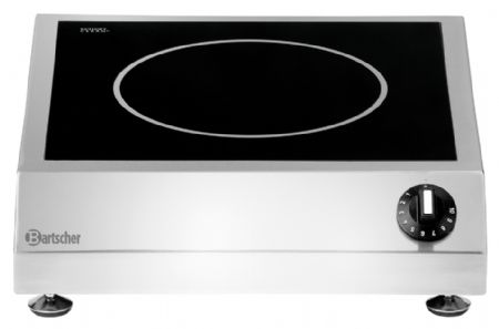 Réchaud à induction 1K3000 GL 1 zone de cuisson 3 kW - Bartscher - 104906