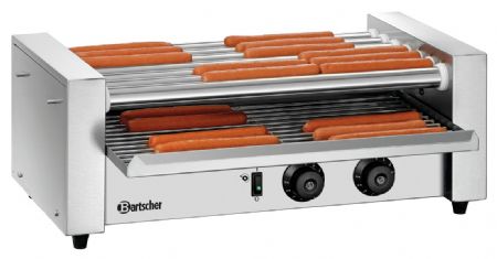 Grill pour saucisses à rouleaux 7181 7 rouleaux chauffants - Bartscher - 104922